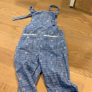 Roller Rabbit Blue Plaid Kids One Piece